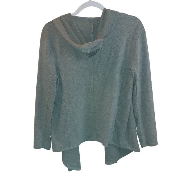JUSTICE LADIES CARDIGAN WITH HOOD - Picture 2 of 4